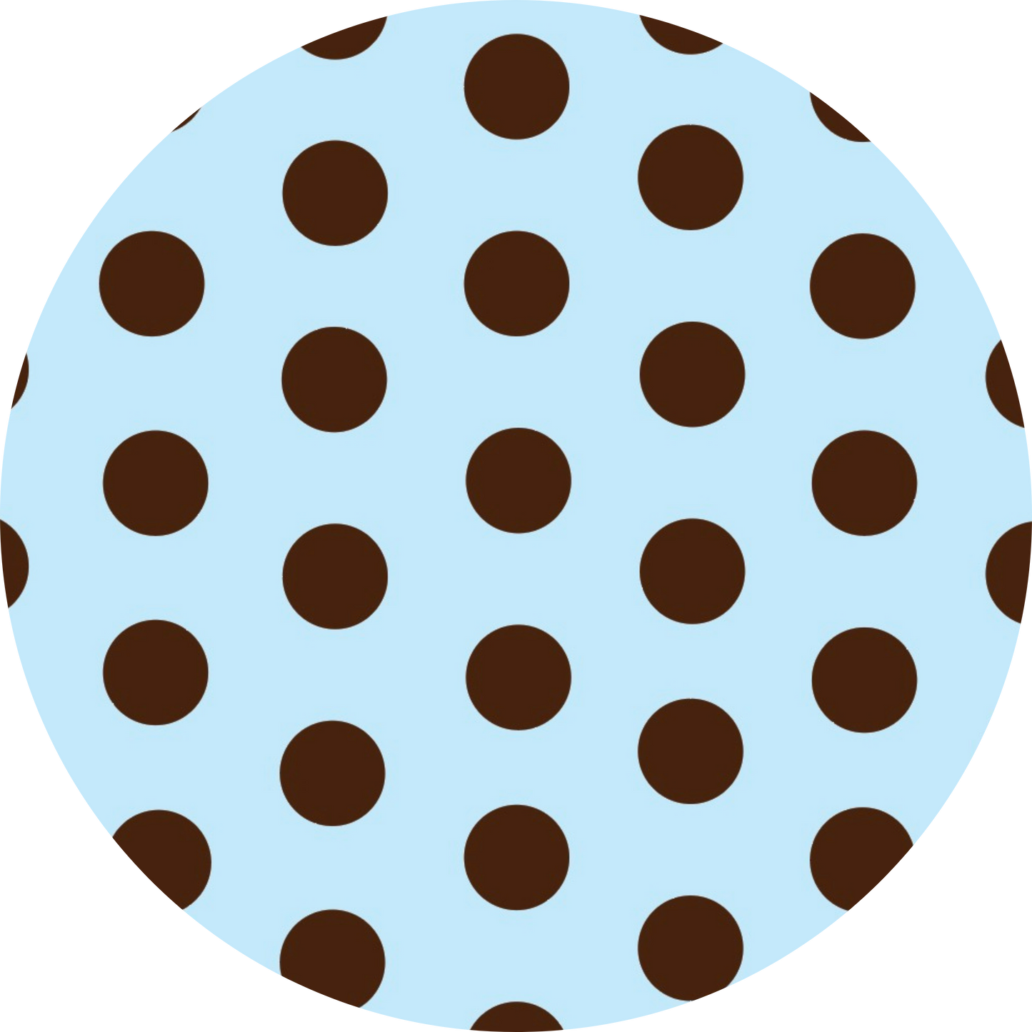 il sole bikini in Ocean Polka Dot with Espresso