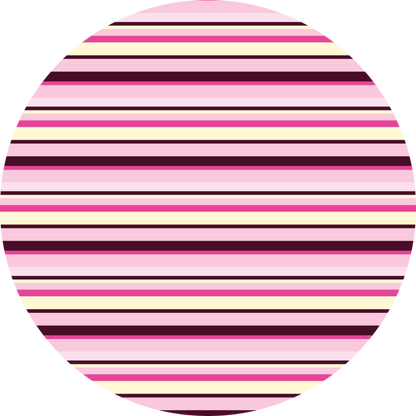 il Sole Bikini in Blush Candy Stripe