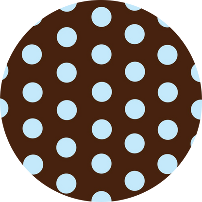 il sole bikini in Espresso Polka Dot with Ocean