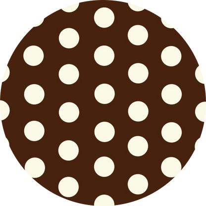 il sole bikini in Espresso Polka Dot with Vanilla